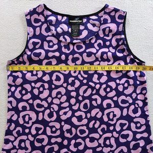 Nooworks Rayon Tank in Cheetah Spot - Size Large